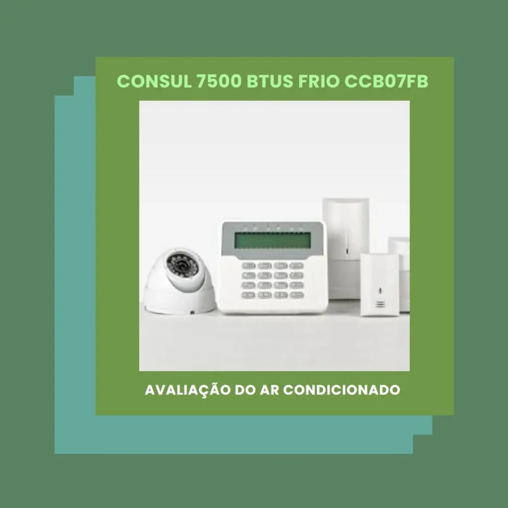 Ar condicionado janela 7500 BTUs Consul frio CCB07FB