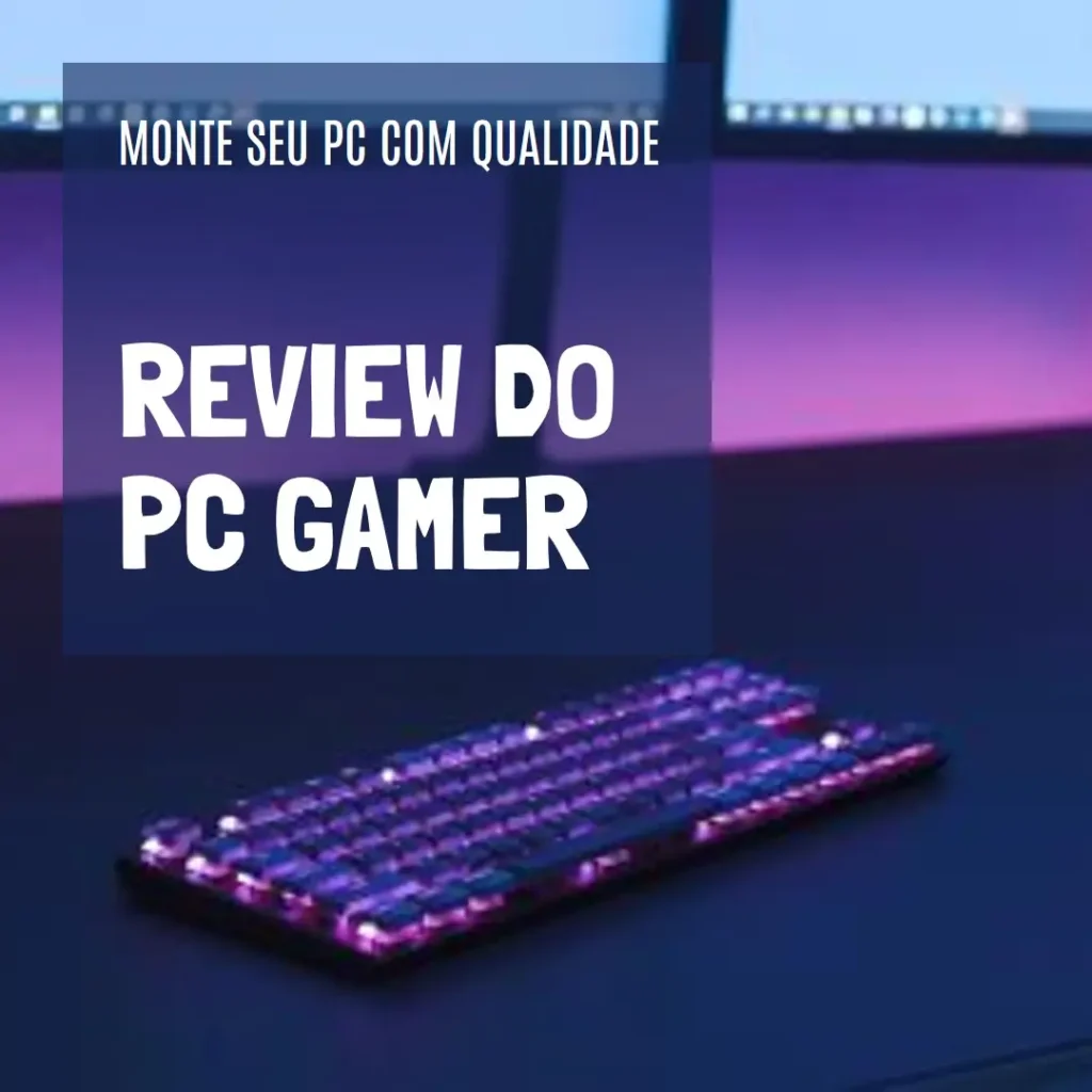 Monte seu PC: Intel i5-13400, GTX 1650, 16GB, 480GB SSD