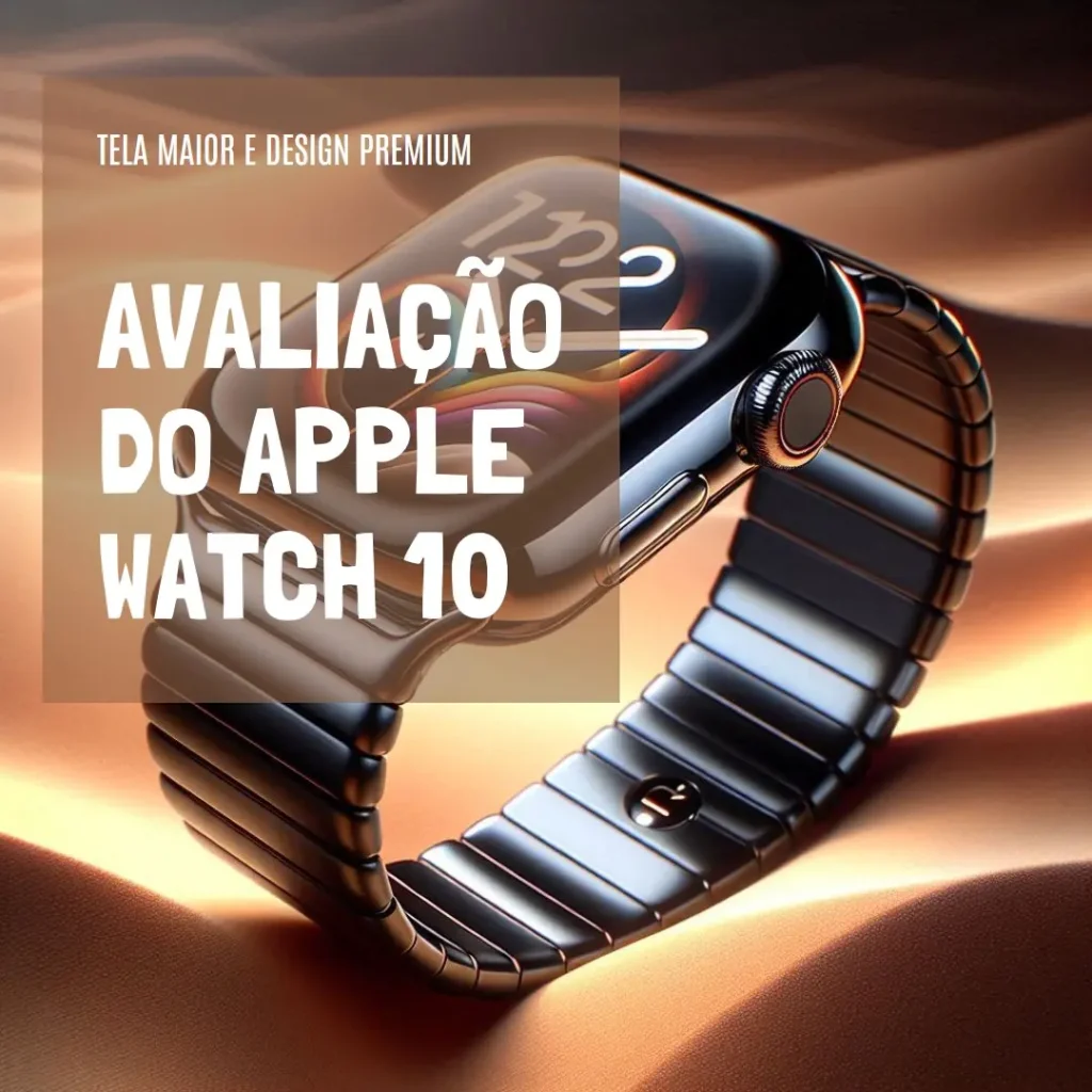 Apple Watch Series 10 GPS: Tela maior e design premium