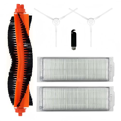 Kit de acessórios de substituição para Xiaomi Robot Vacuum Mop 2S / Mop P/Mop Pro / XMSTJQR2S / STYTJ02YM escova lateral escova principal ferramenta de limpeza de filtro hepa