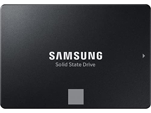 SAMSUNG 870 EVO 4TB 2,5 polegadas SATA III SSD interno (MZ-77E4T0B/AM), preto