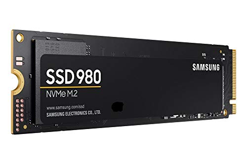 SAMSUNG SSD 980 500 GB PCle 3.0x4, NVMe M.2 2280, unidade de estado sólido interna, armazenamento para PC, laptops, jogos e mais, tecnologia HMB, turbowrita inteligente, velocidades de até 3.500 MB/s,