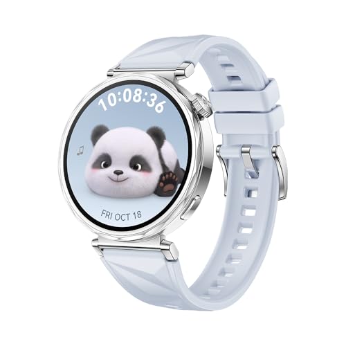 SmartWatch, HUAWEI WATCH GT 5 41mm, Nova experiência de corrida e ciclismo, Sharp-Edged Design, Até 2 semanas de bateria, Compatível com iOS e Android, Sistema GPS integrado, Azul