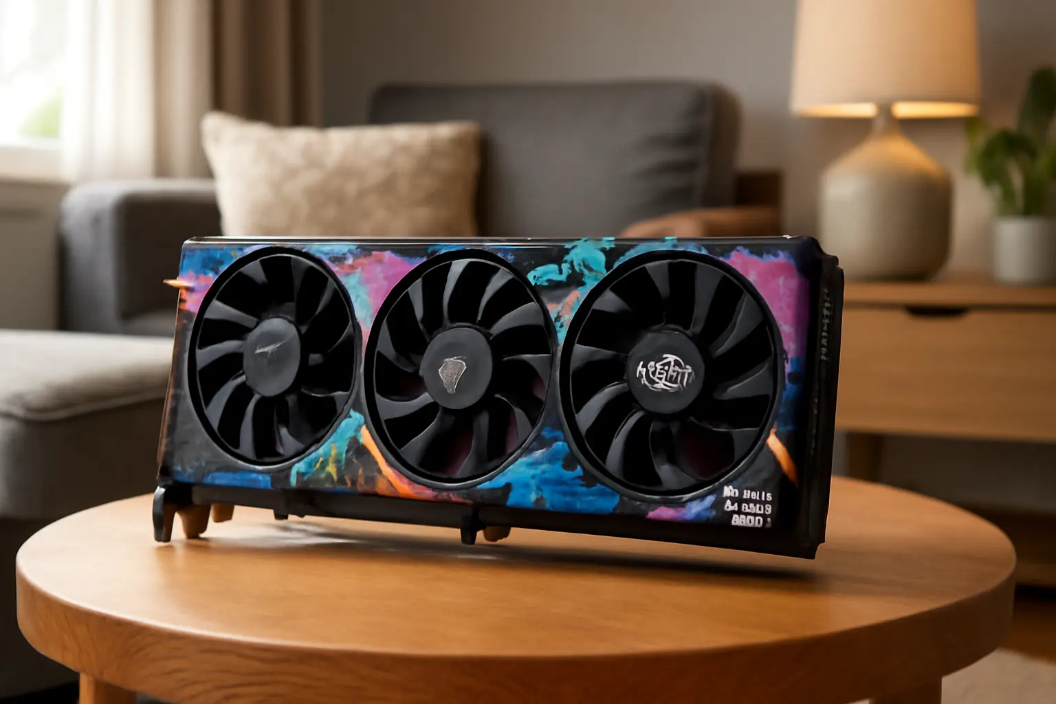 GPU NVIDIA GeForce RTX 3060 12GB DDR6 Graffiti Series