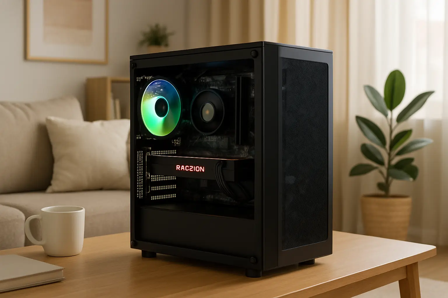 Monte seu PC: Ryzen 5 8500G, RX 6650 XT, 16GB, 480GB SSD