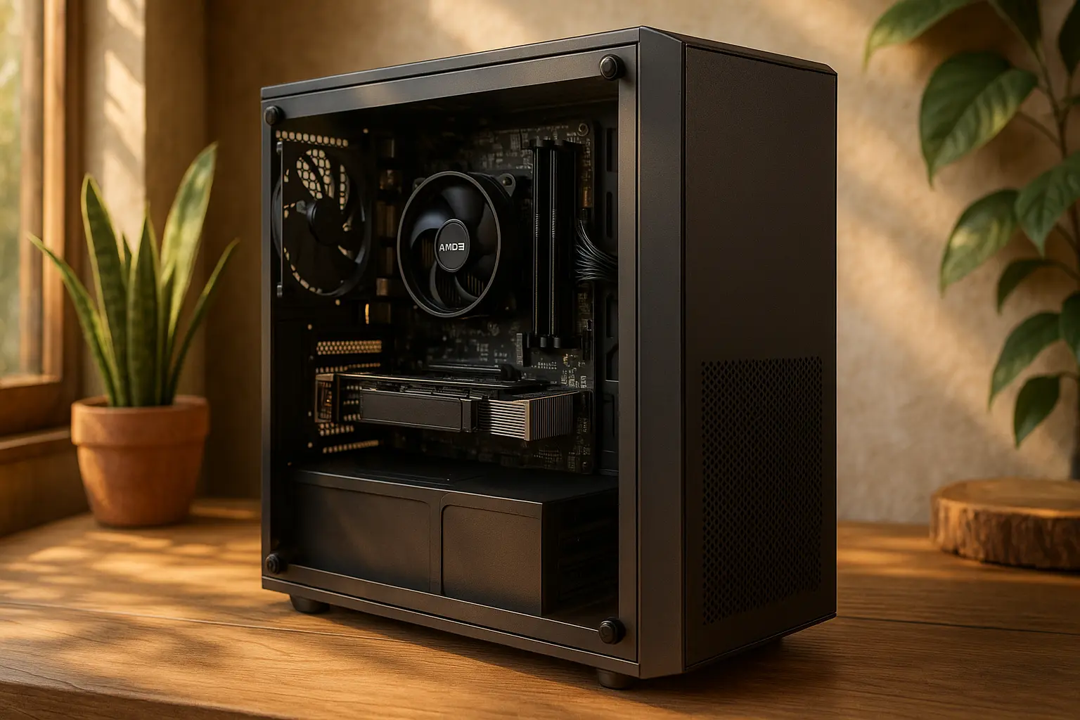 Monte seu PC: Ryzen 5 3400G, Vega 11, 16GB, 480GB SSD