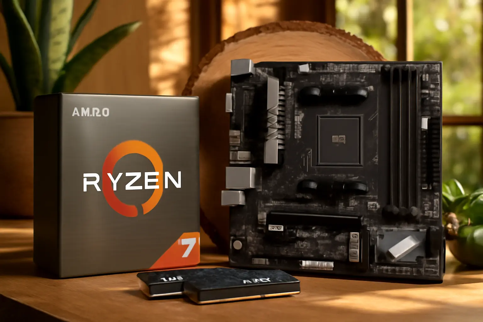 Kit AMD Ryzen 7 5700X + B550M Aorus Elite AM4 + 16GB 3200MHz: Desempenho Imbatível para Seu Computador