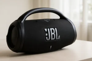 JBL Boombox 3: Som Potente e Design Resistente para Qualquer Ocasião