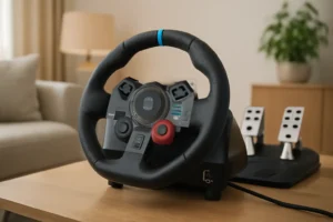 Volante Logitech G29 Driving Force para PS5, PS4, PS3 e PC - Desempenho e Realismo em Simulações