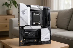 GIGABYTE Placa-mãe B850 AORUS ELITE WIFI7 ICE: Desempenho e Inovação para Processadores AMD Ryzen