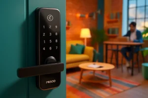 Fechadura Digital Inteligente Resistente à Água FDE 600w Pado: Segurança e Praticidade