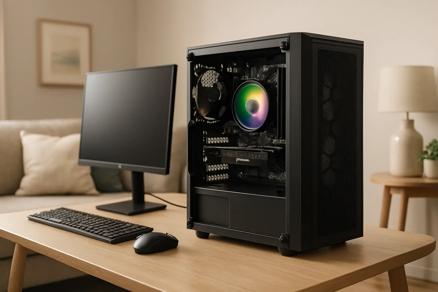 Monte seu PC: Ryzen 3 5300G, 16GB, 480GB SSD