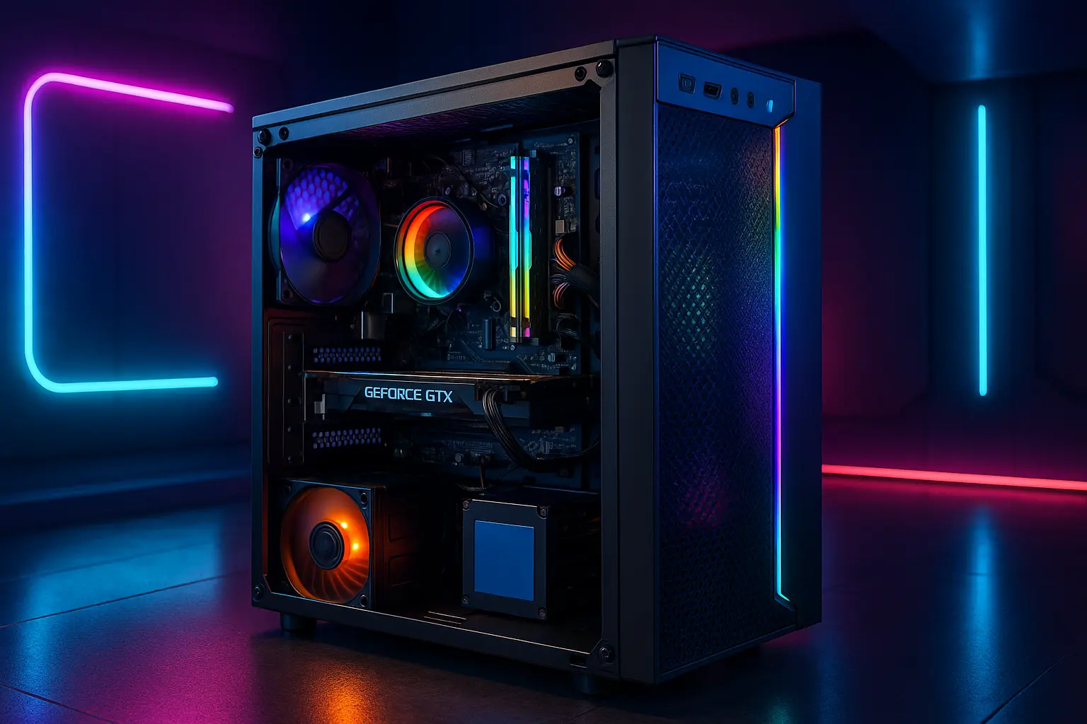 Monte seu PC: i3-8100, GTX 1060, 16GB, 480GB SSD