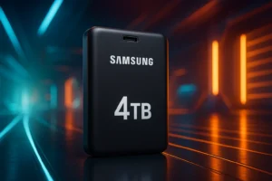 SSD Portátil Samsung T5 EVO 4TB: Velocidade e Capacidade em Movimento