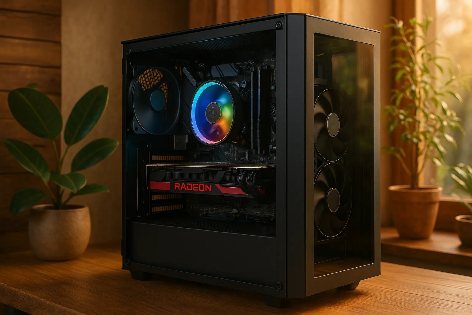 Monte seu PC: Ryzen 7 5700X3D, RX 6750 XT, 16GB, 480GB SSD