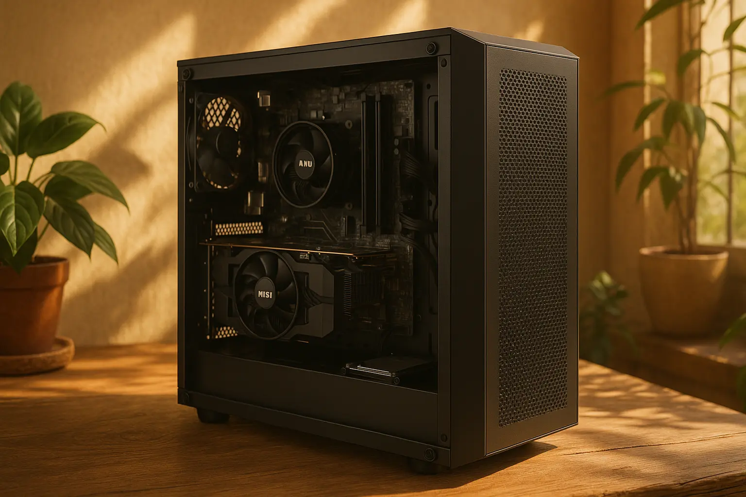 Monte seu PC: Ryzen 5 5500, RX 580, 16GB, 480GB SSD