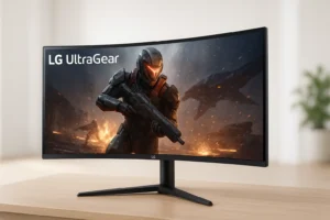 LG Ultragear 34" Curvo QHD 160Hz: Imersão Total