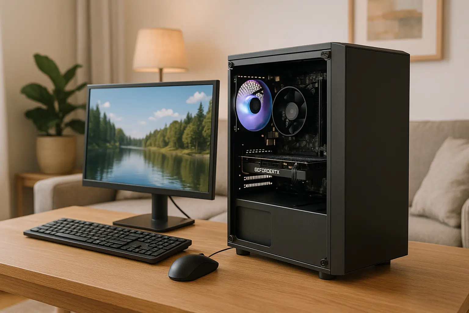 Monte seu PC: i7-3770, RTX 2060, 16GB, 480GB SSD
