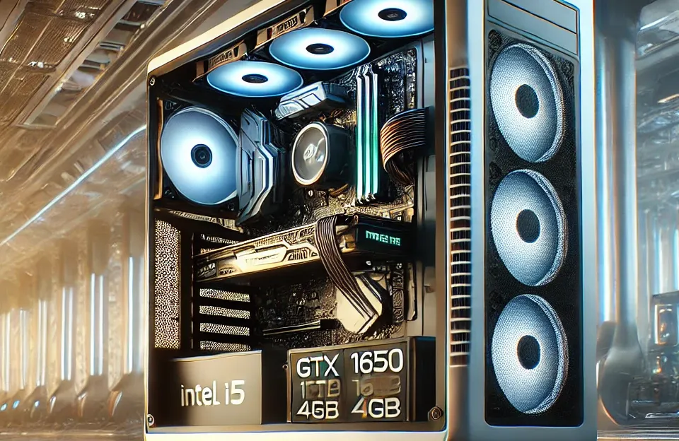 Monte seu PC: Intel i5-13400F, GTX 1650 4GB, 16GB DDR5, 480GB SSD