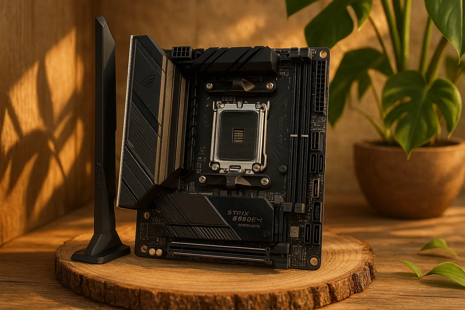 ASUS ROG Strix B650E-I: Mini-ITX com WiFi 6E e DDR5