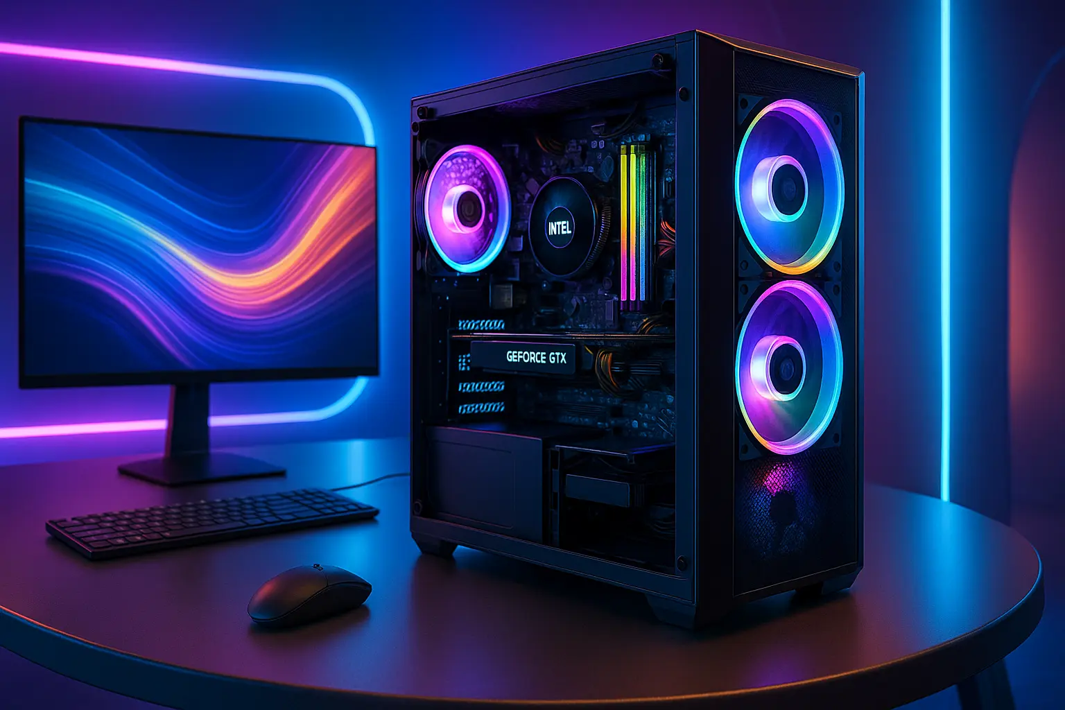 Monte seu PC: i5-10400F, GTX 1650, 16GB, 480GB SSD