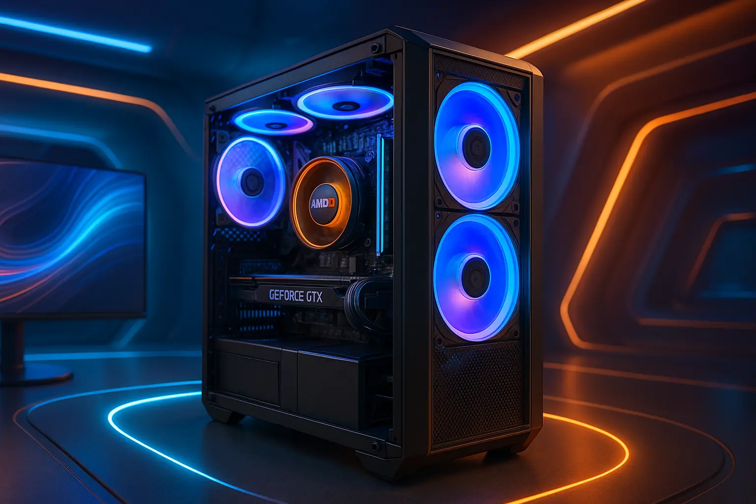 Monte seu PC: Ryzen 5 5600GT, GTX 1660, 16GB, 480GB SSD