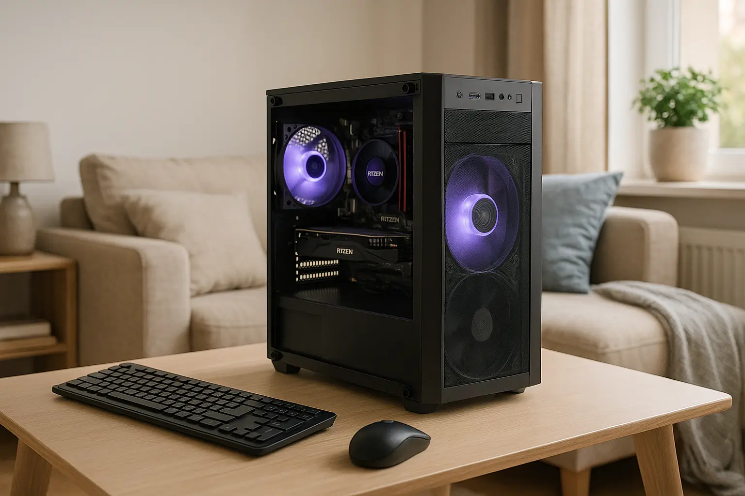 Monte seu PC: Ryzen 3 3200G, Vega 8, 8GB, 256GB SSD