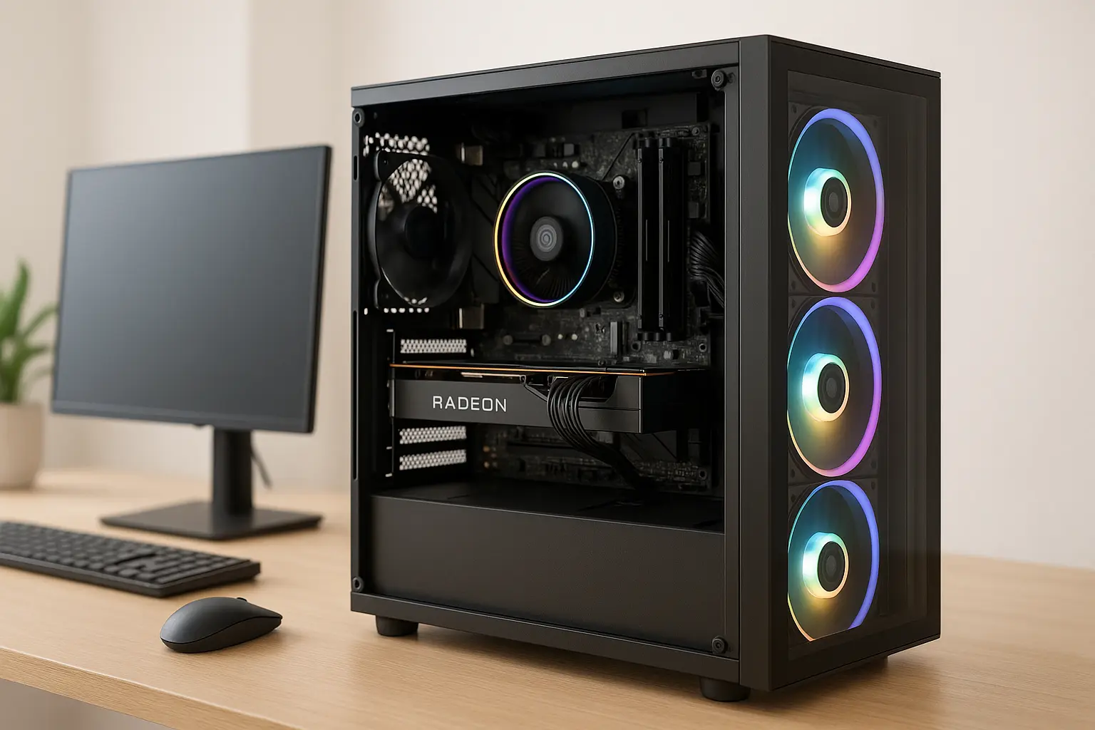 Monte seu PC: Ryzen 5 8400F, RX 7600, 16GB, 1TB SSD