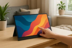 Monitor Touchscreen Visual Beat 15.6”: Portátil, Leve e Versátil