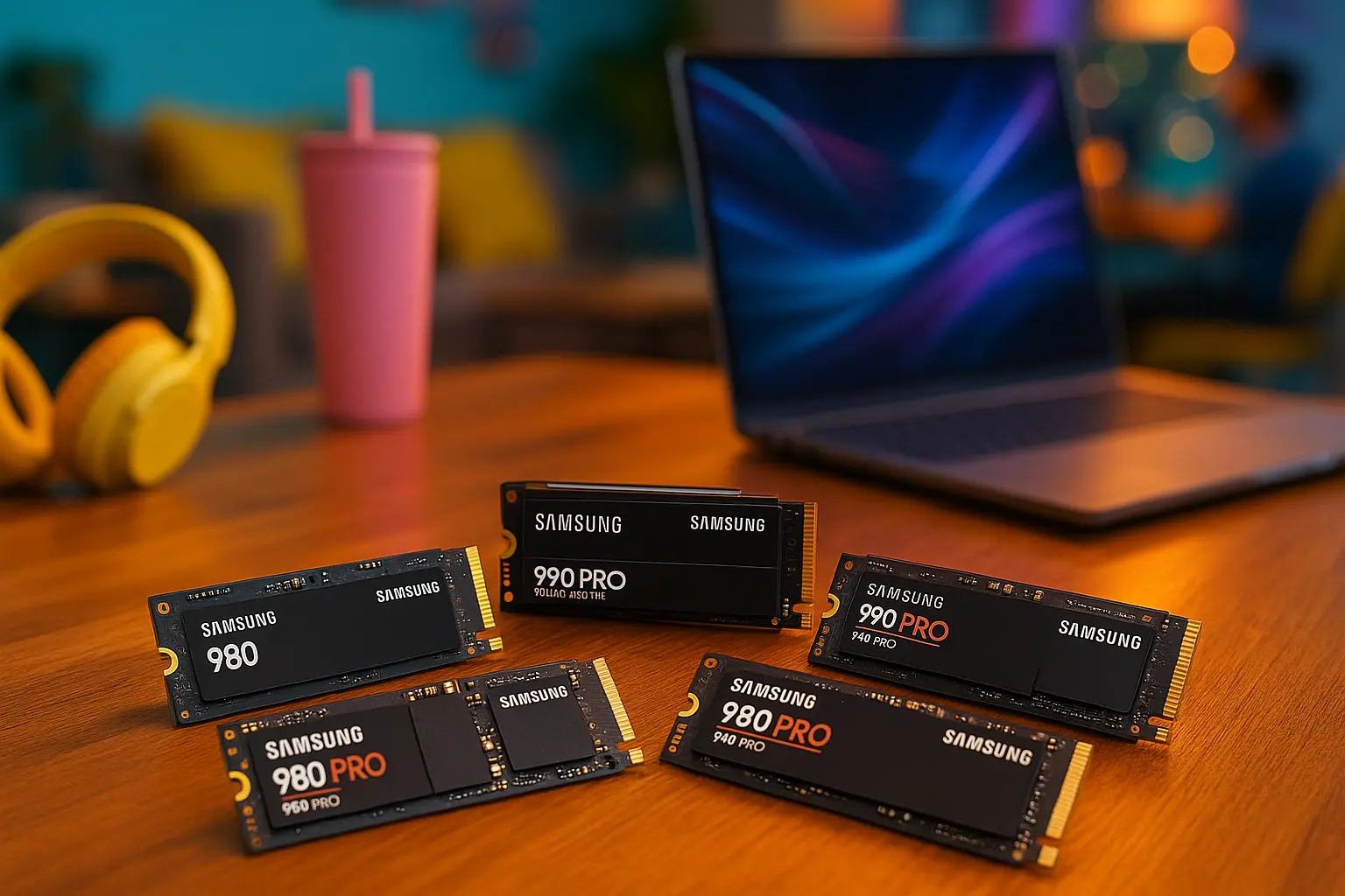 Principais Cinco nvme Samsung