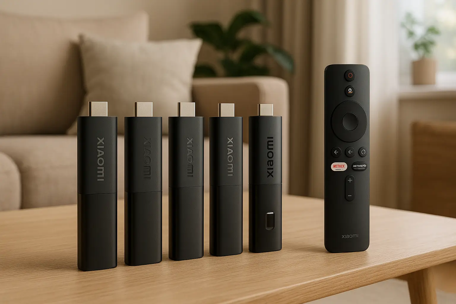 Cinco Principais Modelos de Xiaomi TV stick 4k