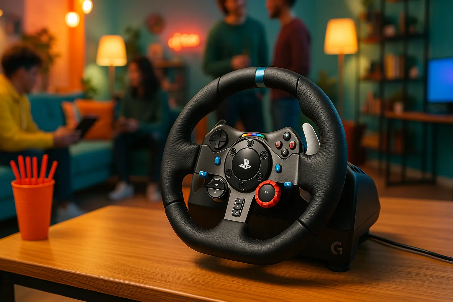 Top Cinco volante logitech driving force g29