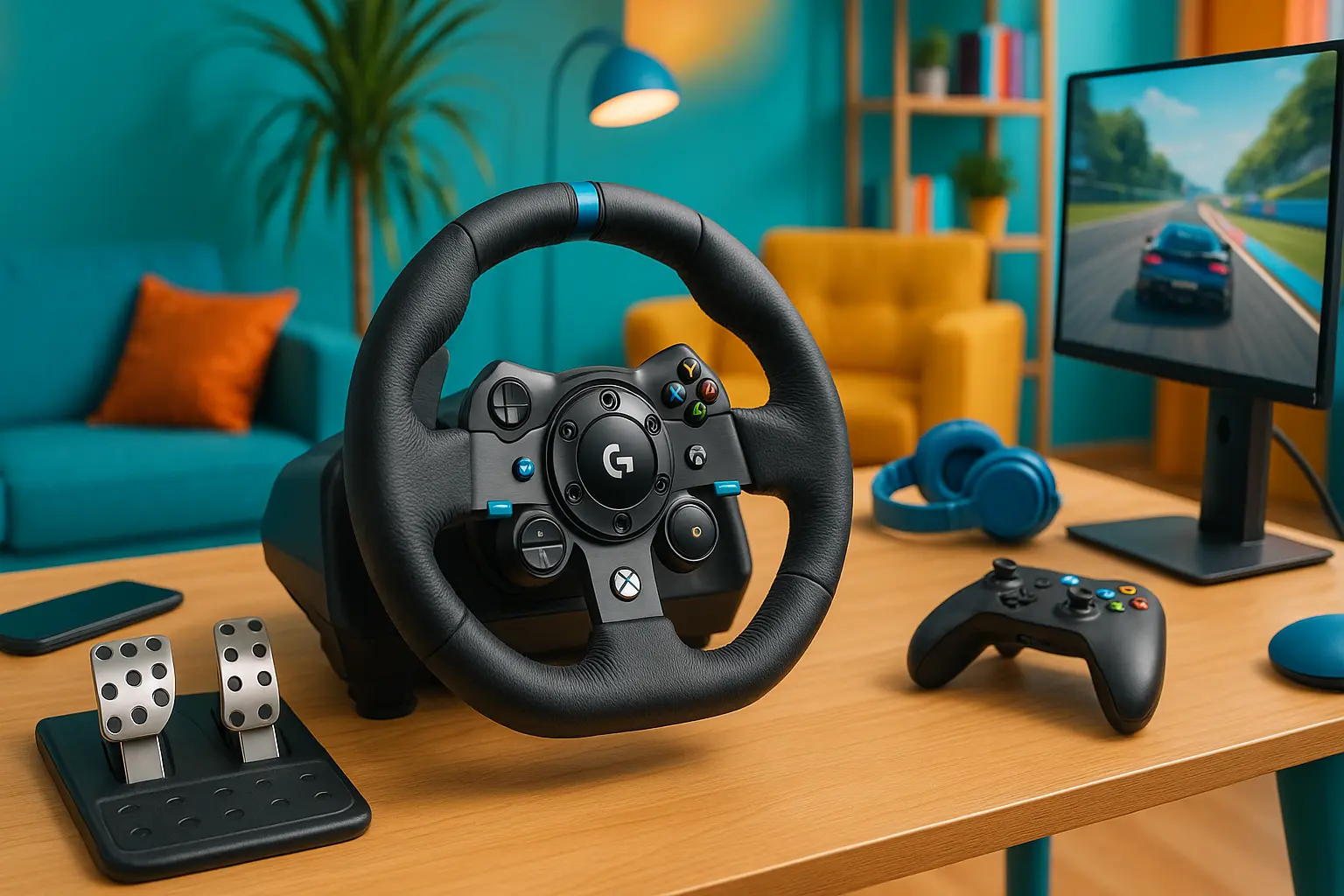 Cinco Melhores Modelos de volante logitech xbox
