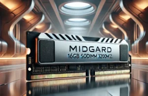 Memória Midgard 16GB DDR4 SODIMM 3200MHz com Alta Performance