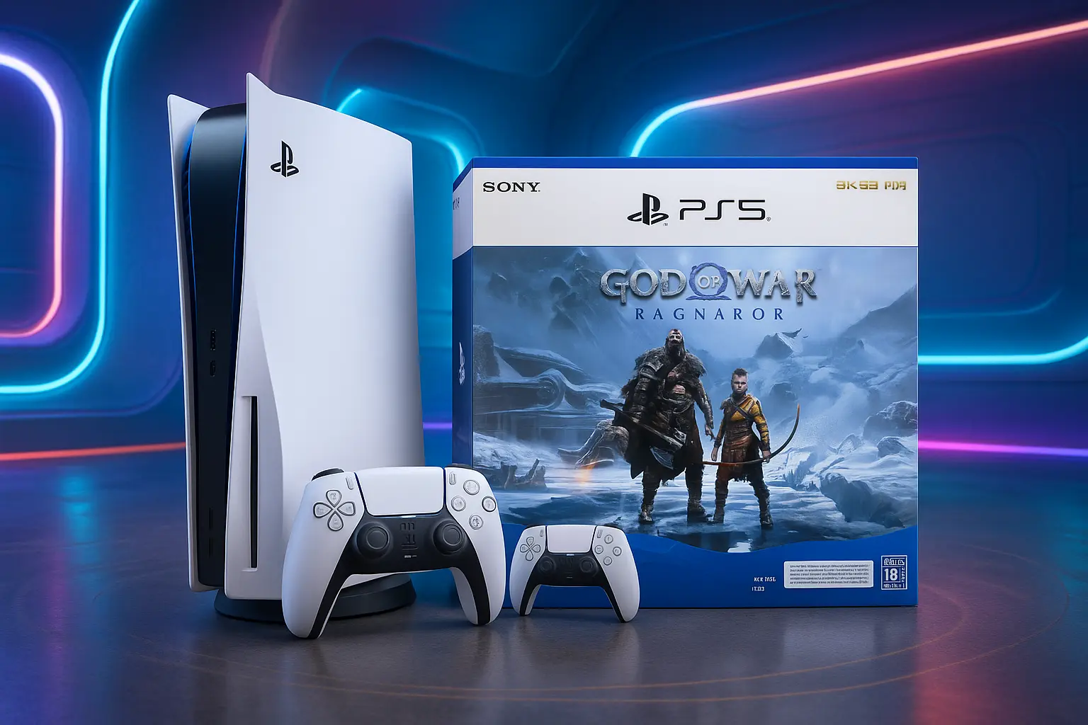 Os 5 Principais Modelos de playstation PS5 console – God of War Ragnarök bundle