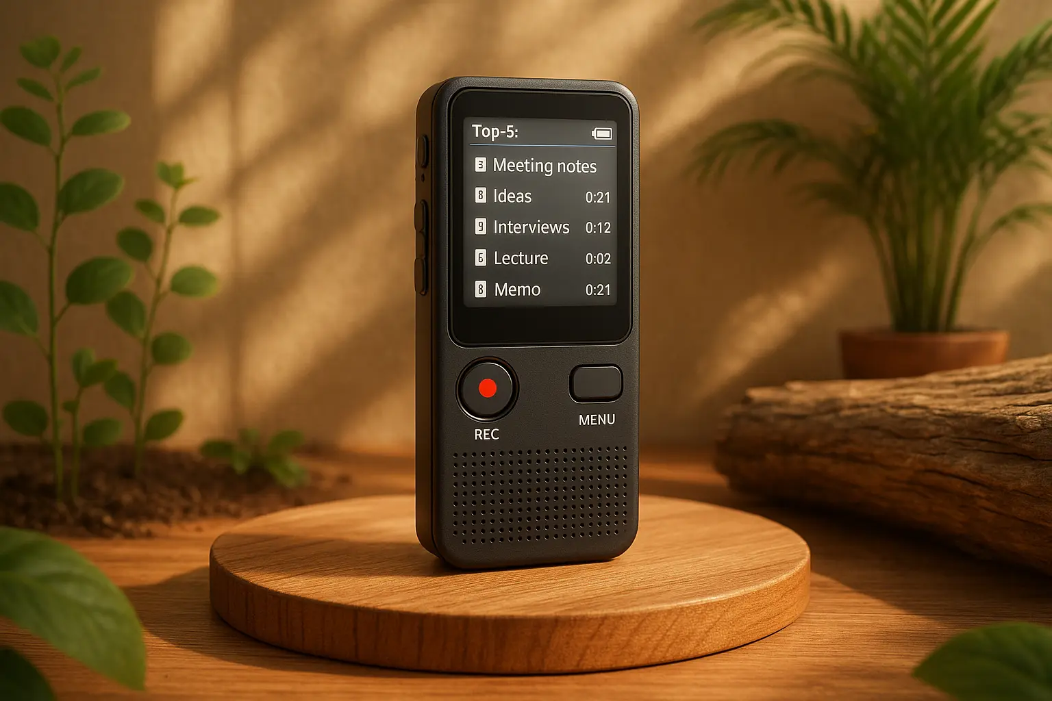 Lista de 5 Melhores: gravador de áudio plaud note