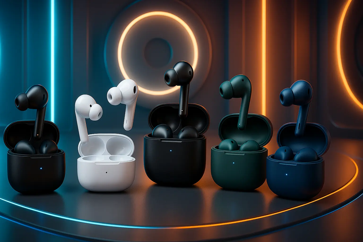 Principais Cinco fones de ouvido sem fio Basike