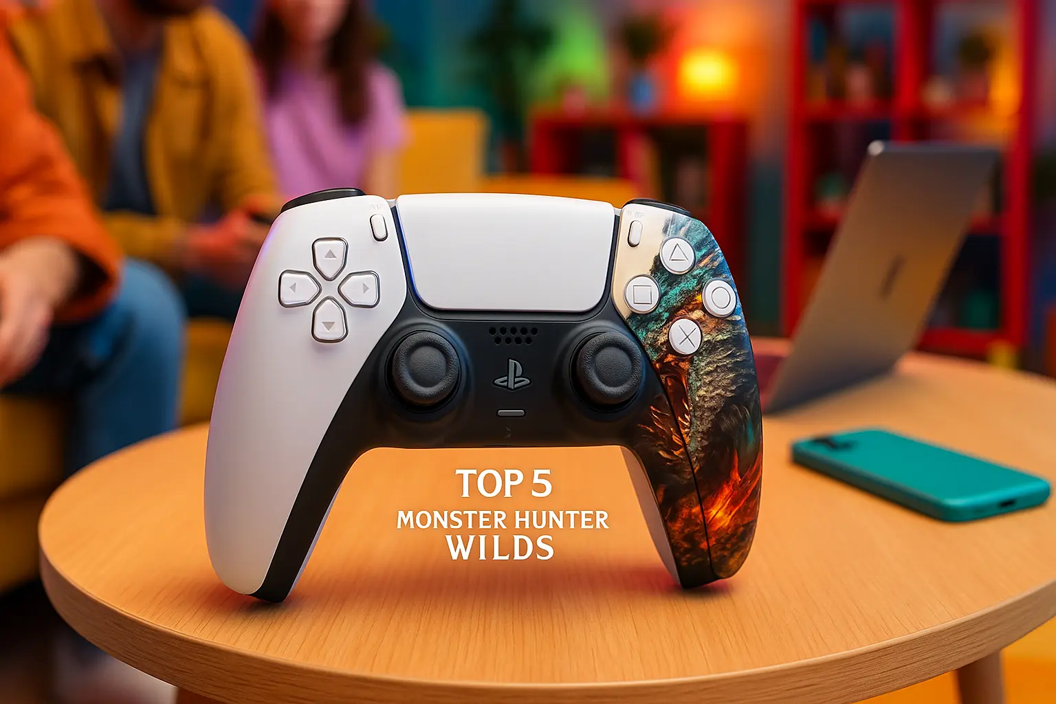 Top 5 monster hunter wild PS5 controle