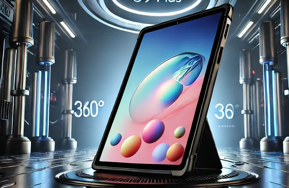 SEYMAC Stock Capa para Tablet Samsung Galaxy Tab S10 Plus/S9 FE Plus: Proteção Completa com Suporte Giratório 360°