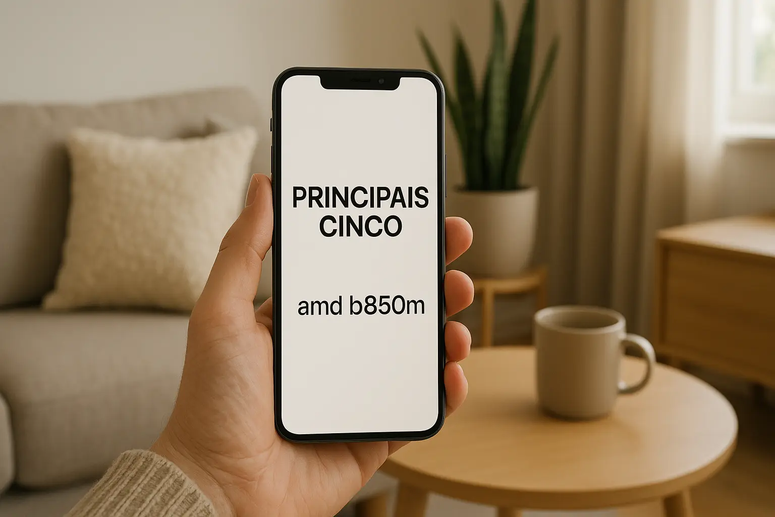 Principais Cinco amd b850m
