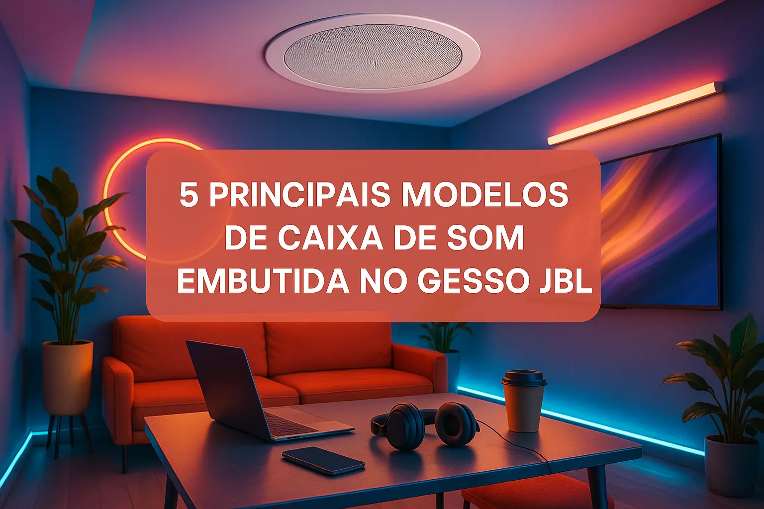 Os 5 Principais Modelos de caixa de som embutida no gesso JBL
