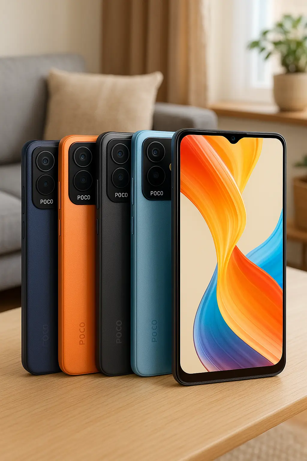 Principais 5 celular Poco c75