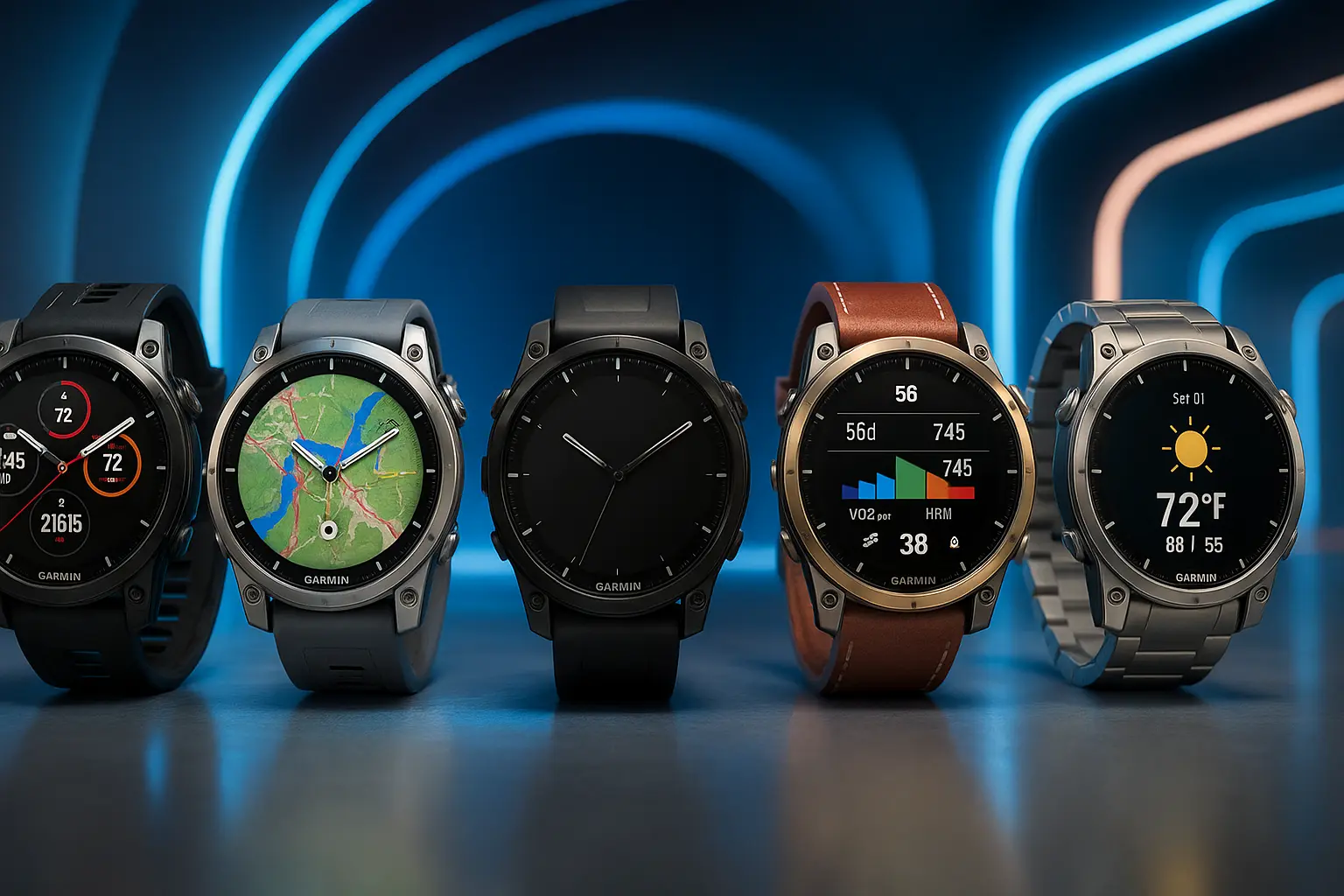 Cinco Principais Modelos de Garmin epix gen 2 pro 51mm
