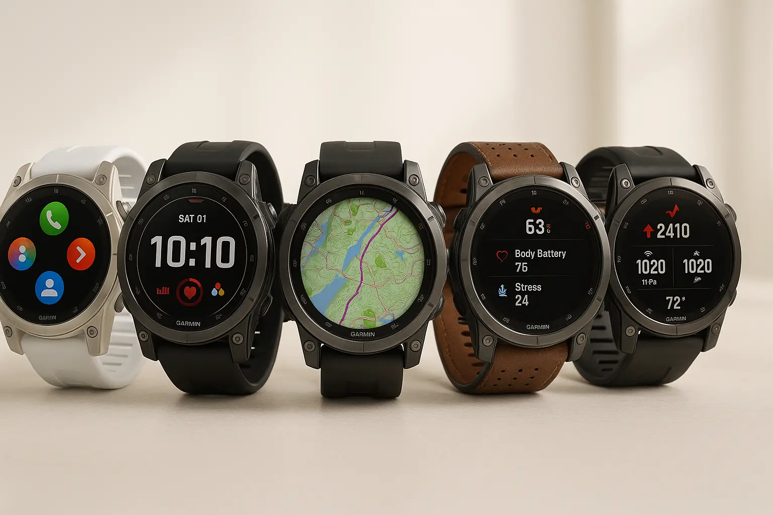 Top 5 Opções de Garmin epix gen 2