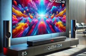 Combo Samsung AI Big TV 85" Neo QLED 4K 85QN85D 2024 + Soundbar HW-Q930D: Performance e Imersão Sem Igual