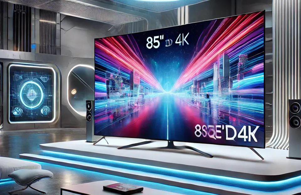 Samsung AI Big TV 85" Neo QLED 4K 85QN85D: Performance e Tecnologia Avançada