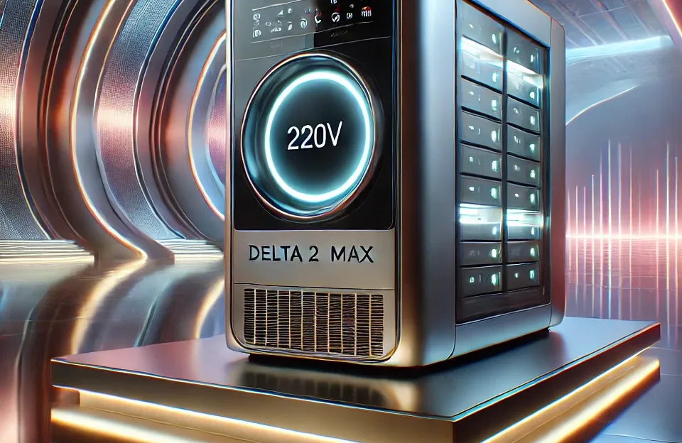 Estação de Energia DELTA 2 MAX 220V: Potência e Autonomia