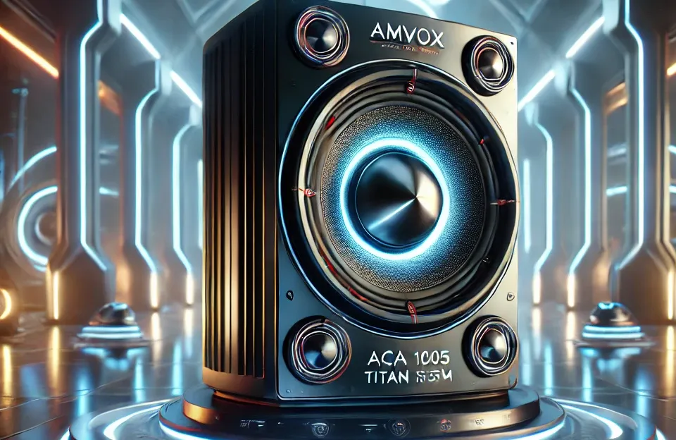 Caixa Amplificada Amvox ACA 1005 Titan SFM - Potência e Conectividade de Ponta