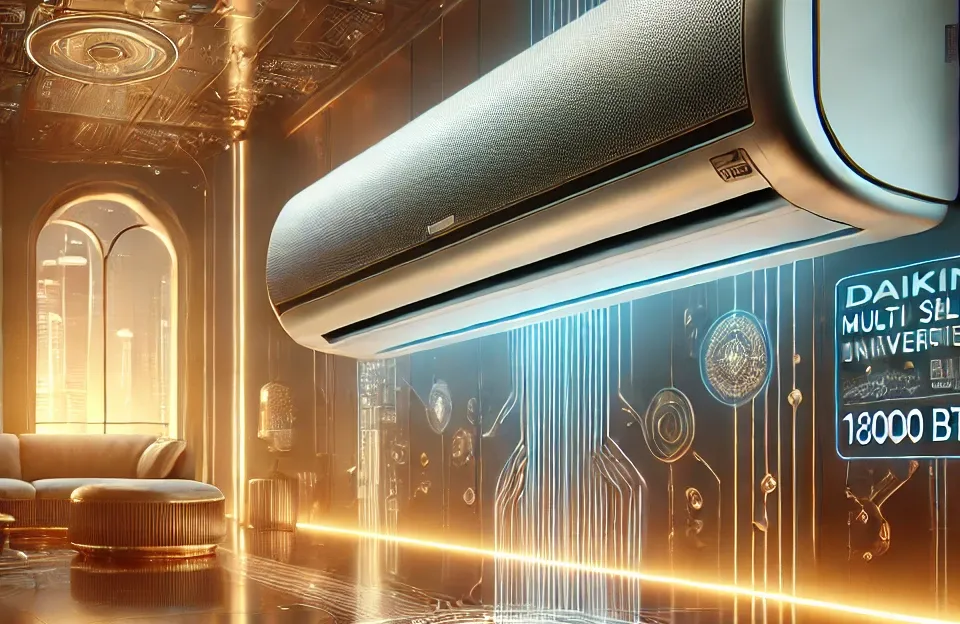 Ar-condicionado Multi Split Inverter 18000 Btus Daikin Quente e Frio (2 Evap. Hw 9000) 220v: Conforto e Eficiência Para Sua Casa