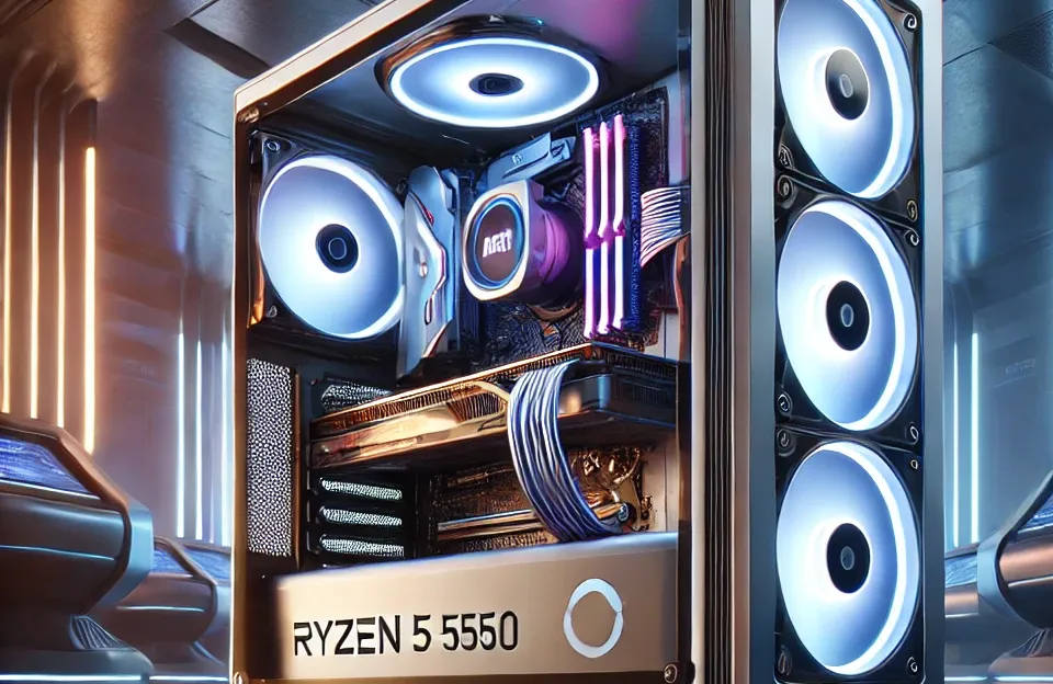 Monte seu PC: Ryzen 5 5500, RTX 3060, 16GB, 480GB SSD